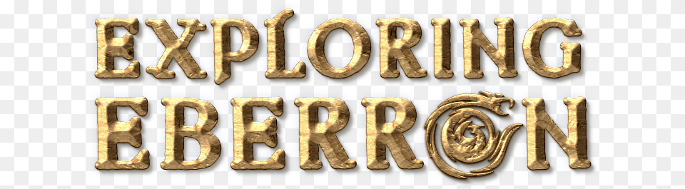 Exploring Eberron Solid, Text, Gold, Number, Symbol Png Image