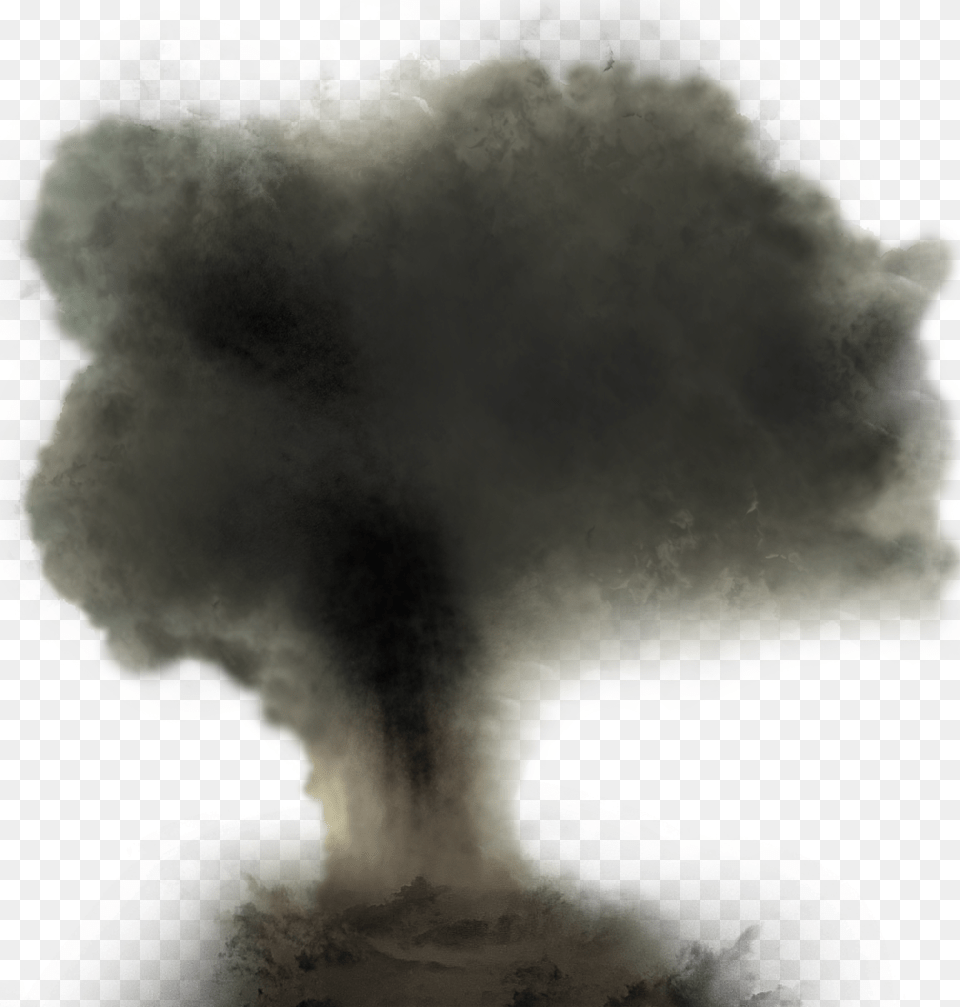 Explosion, Nature, Outdoors, Mountain, Smoke Free Transparent Png