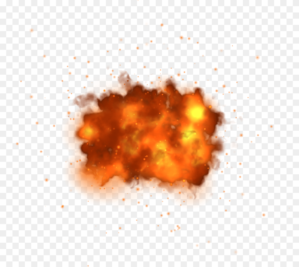 Explosion, Nature, Outdoors, Sky, Fire Png