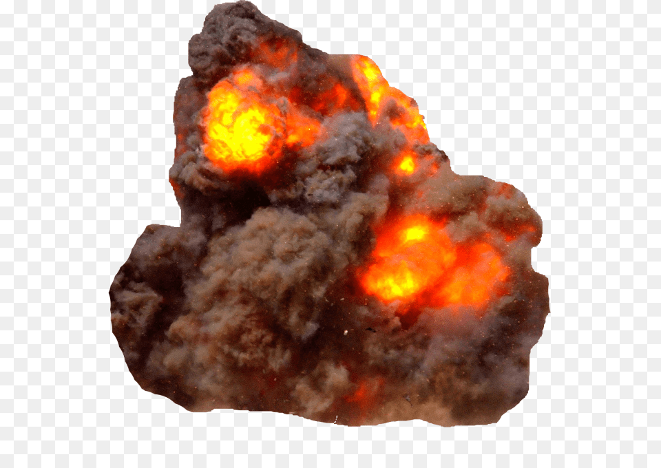 Explosion, Mountain, Nature, Outdoors, Mineral Free Transparent Png