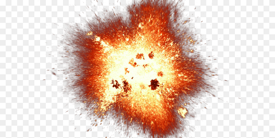 Explosion And Sparks, Flare, Light, Fireworks, Nature Free Png Download