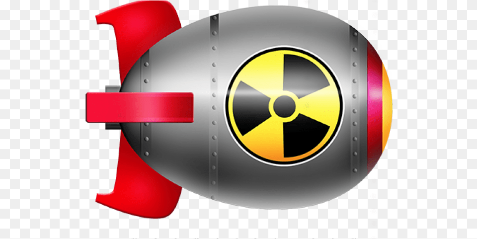 Explosion Clipart Nuclear Missile Nuke Clipart, Ammunition, Weapon, Bomb, Disk Free Png