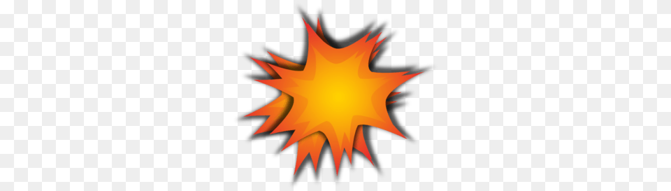 Explosion Clipart Small, Leaf, Plant, Fire, Flame Free Png Download