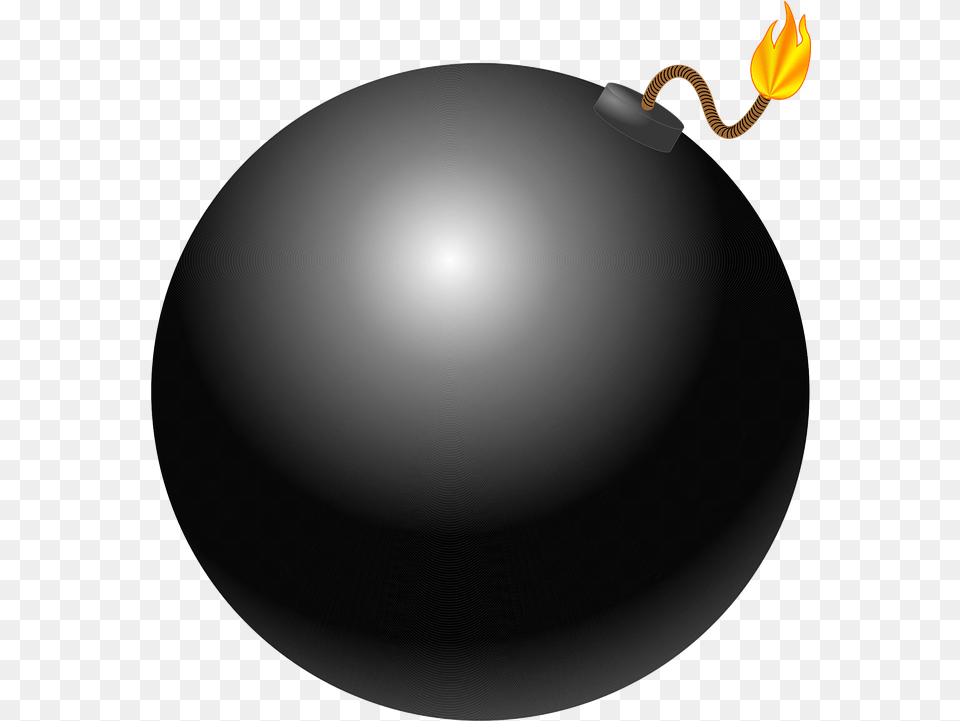 Explosion Clipart Ww1 Bomb Cannon Ball, Ammunition, Weapon, Sphere Free Png Download