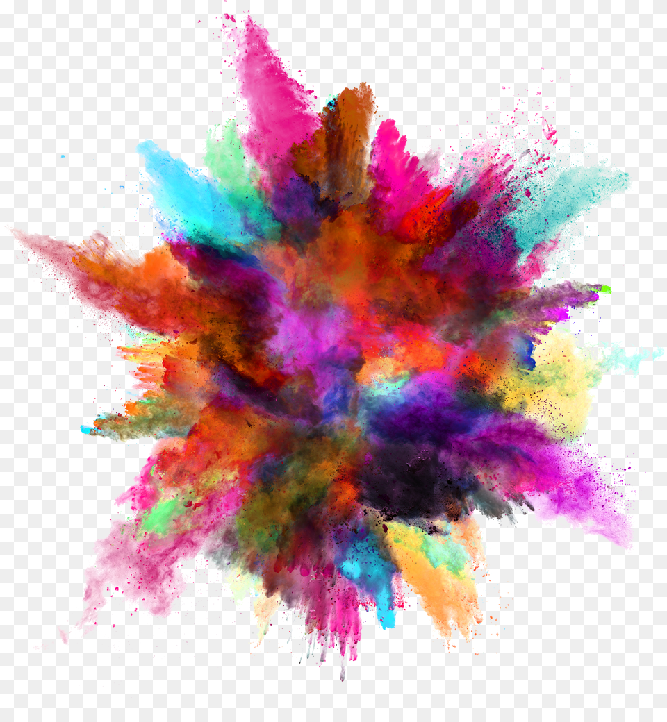 Explosion Color Photography Royalty Dust White Free Png