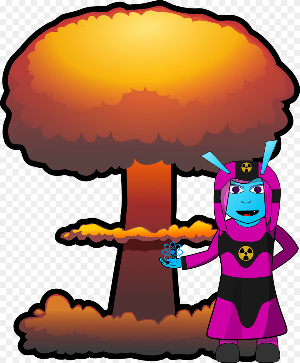 Explosion Computer Icons Nuclear Weapon Explosion Clipart, Baby, Person, Face, Head Free Png Download