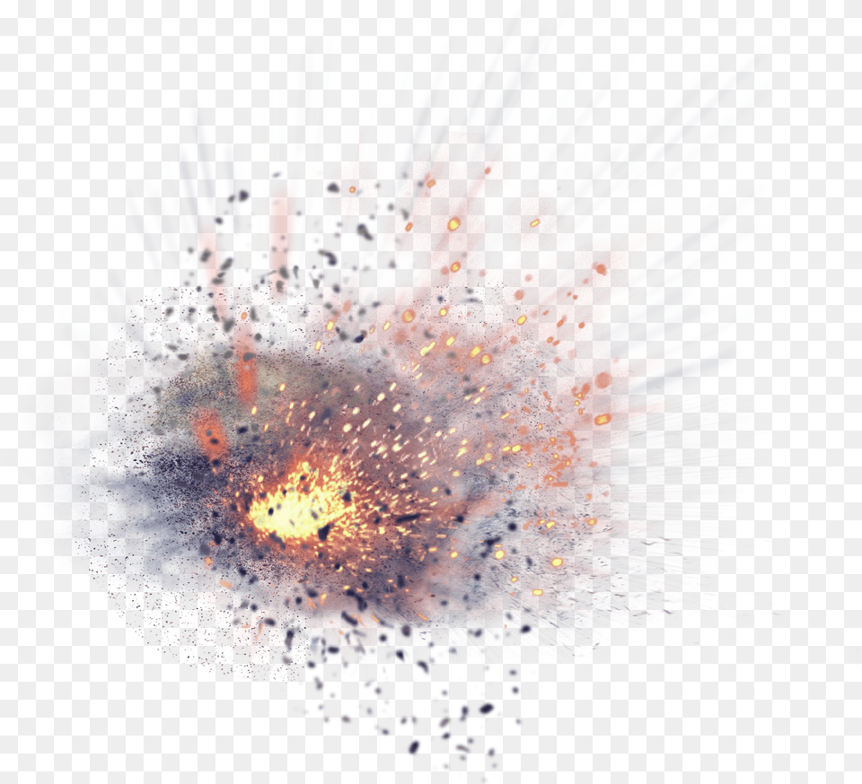 Explosion Debris Visual Arts, Crystal, Fireworks, Pattern Free Transparent Png
