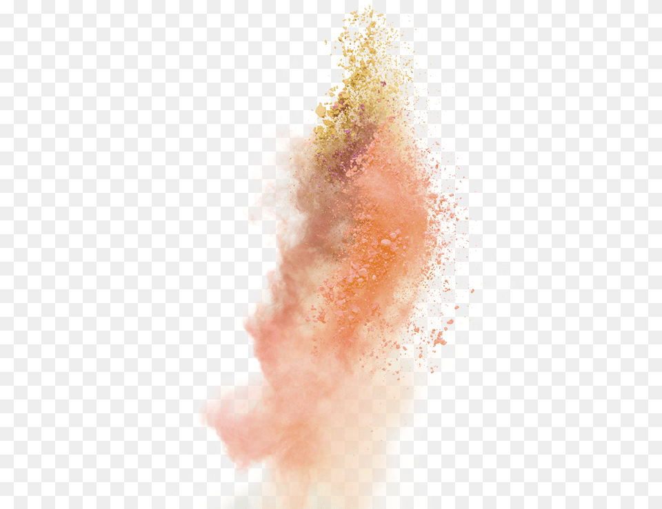 Explosion Dust Purple Orange Simple Explosion Effect Background Explosion Effect, Person, Powder Png Image