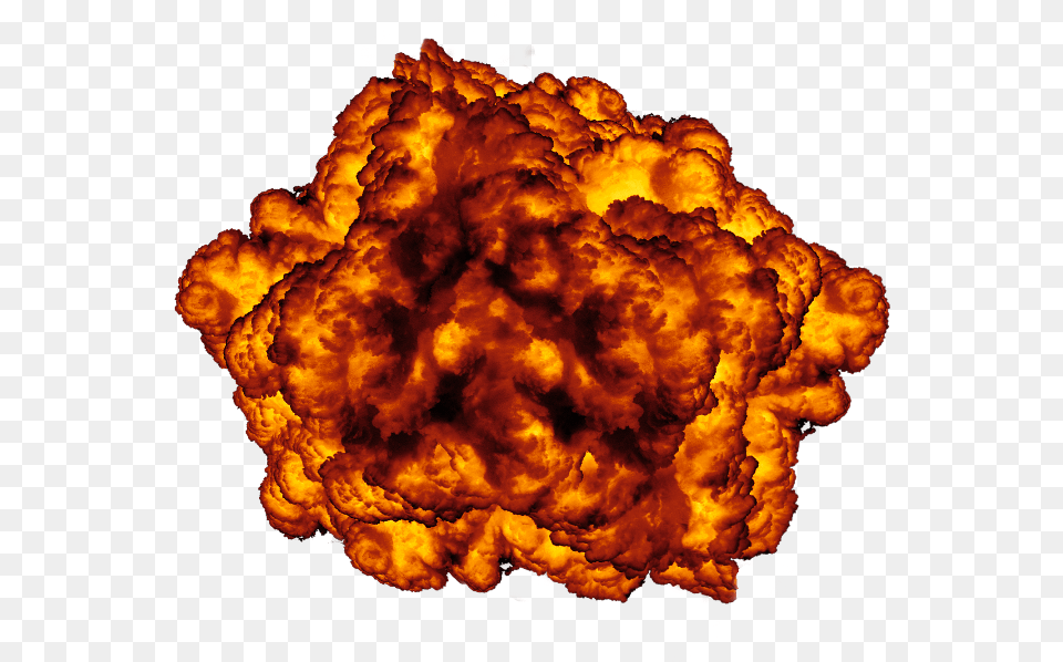 Explosion Effect Gif De Explosin, Mountain, Nature, Outdoors, Fire Free Png Download