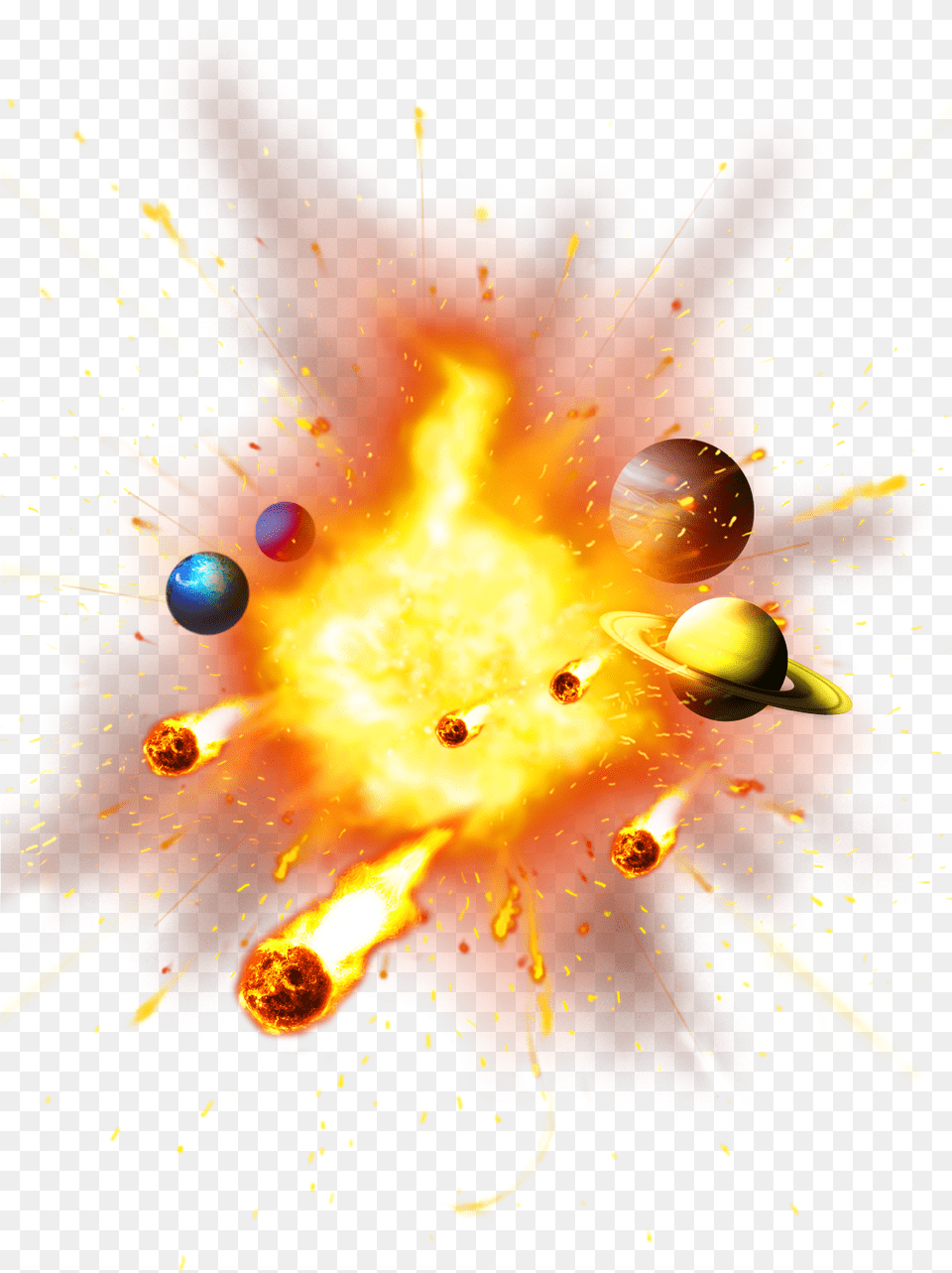 Explosion Exploding Booom Space Galaxy Bomb Blast, Flare, Light, Fire, Flame Png