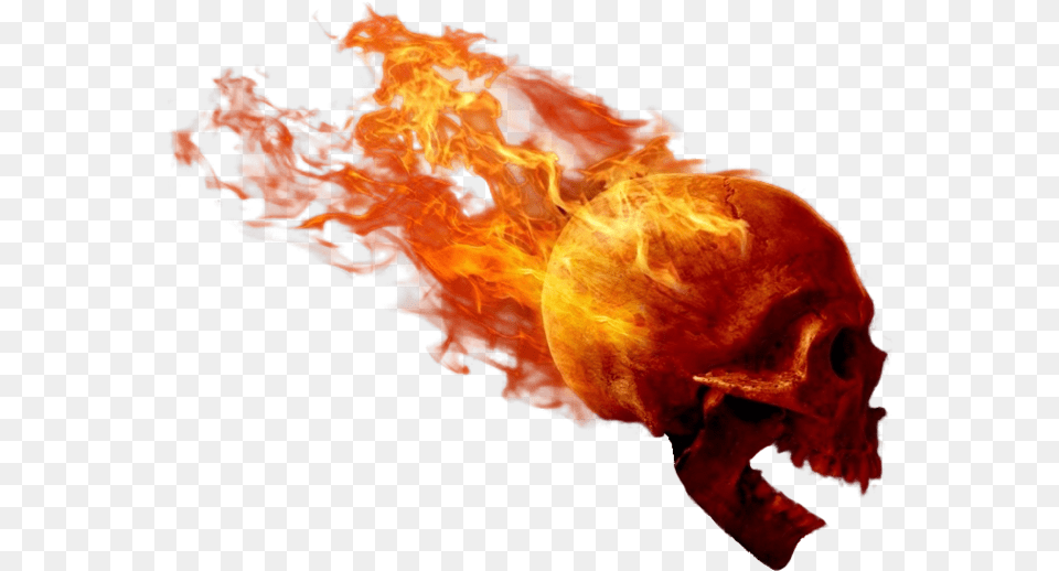 Explosion Fire Bomb Boom Nuke Fire Skull, Flame, Person, Outdoors Free Png