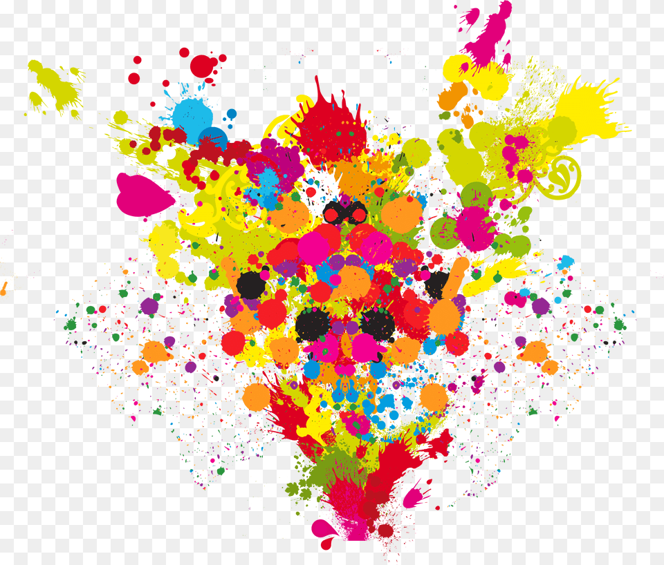 Explosion Of Color By Trekkie Explosion De Colores, Graphics, Art, Pattern, Modern Art Free Transparent Png