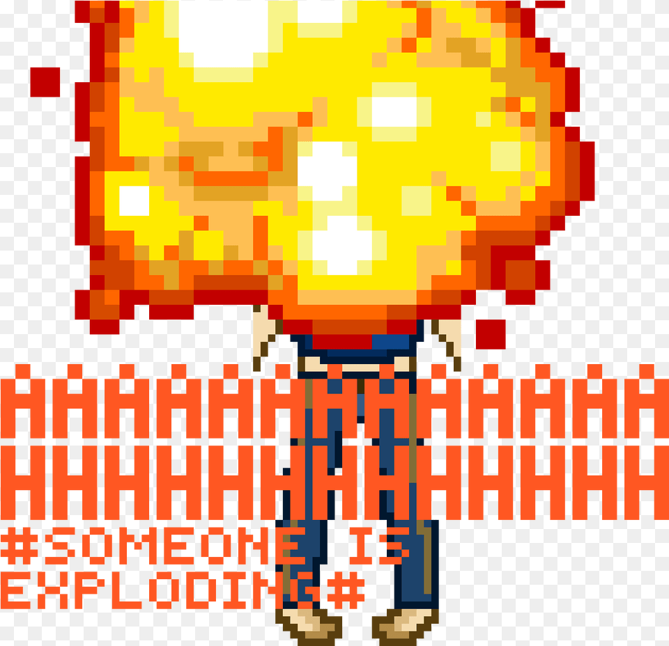 Explosion Pixel Art, Nuclear Png