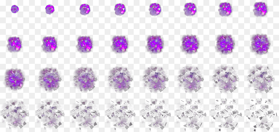 Explosion Sprite Sheet, Accessories, Gemstone, Jewelry, Amethyst Free Png