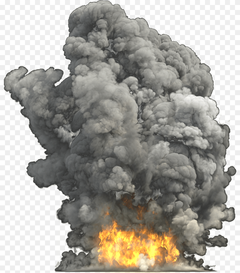 Explosion Stock, Fire, Mountain, Nature, Outdoors Png