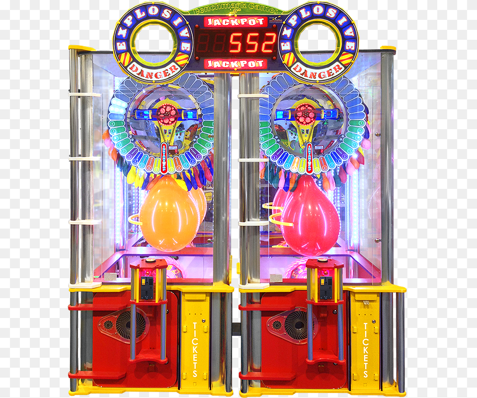 Explosive Benchmark Games, Arcade Game Machine, Game, Electronics, Screen Free Transparent Png