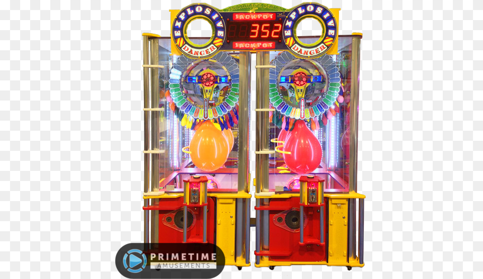 Explosive Ticket Redemption Game By Benchmark Games Pop It And Win Arcade Game, Gas Pump, Machine, Pump, Arcade Game Machine Free Transparent Png