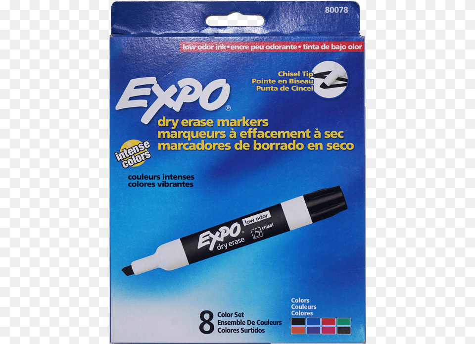 Expo Dry Erase Chisel Tip, Marker Free Png