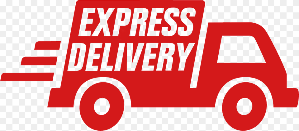 Express Del Fast Delivery Logo, First Aid, Transportation, Vehicle, Truck Png Image