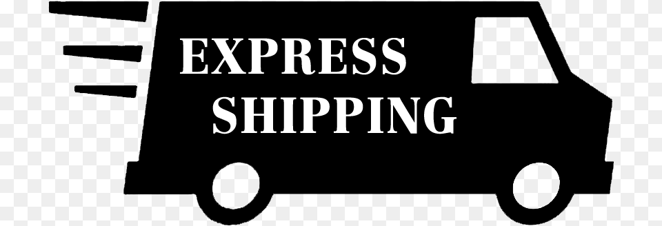 Express Shipping Icon, Transportation, Van, Vehicle, Text Free Png