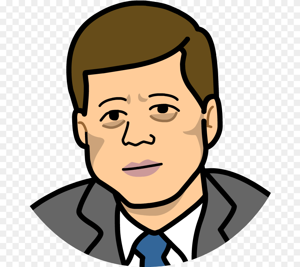 Expressiongraphicsart Cartoon Of John F Kennedy, Accessories, Portrait, Photography, Person Png Image