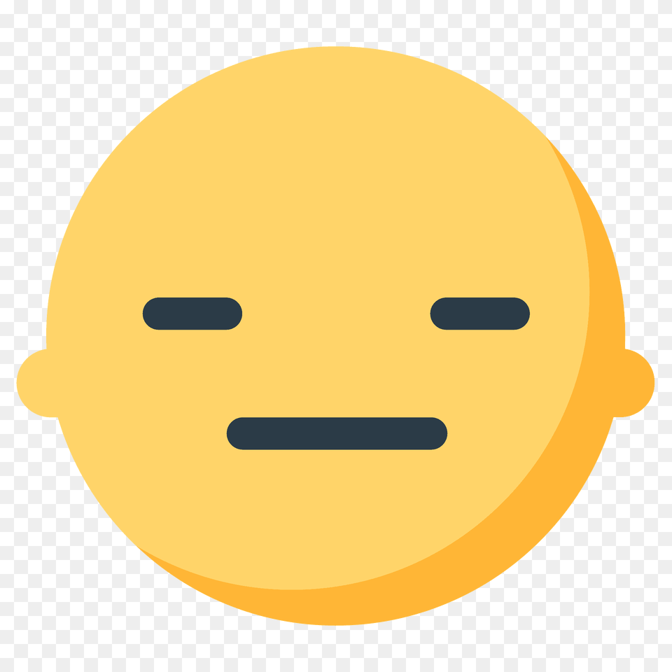 Expressionless Face Emoji Clipart, Astronomy, Moon, Nature, Night Free Transparent Png