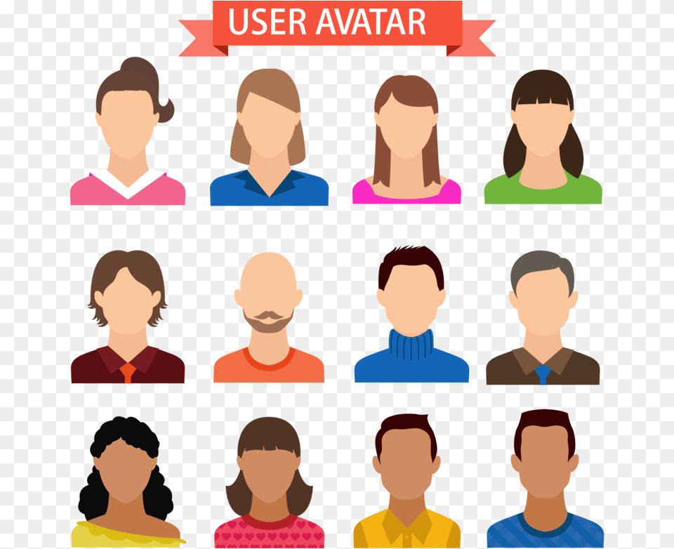 Expressionless User Vector Avatar Icon Vector Avatar Icon, Body Part, Face, Head, Neck Png Image