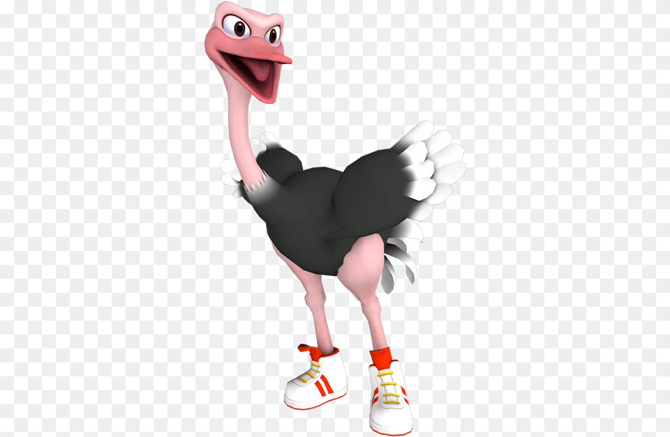 Expresso The Ostrich Image Cartoon, Clothing, Footwear, Shoe, Baby Free Transparent Png