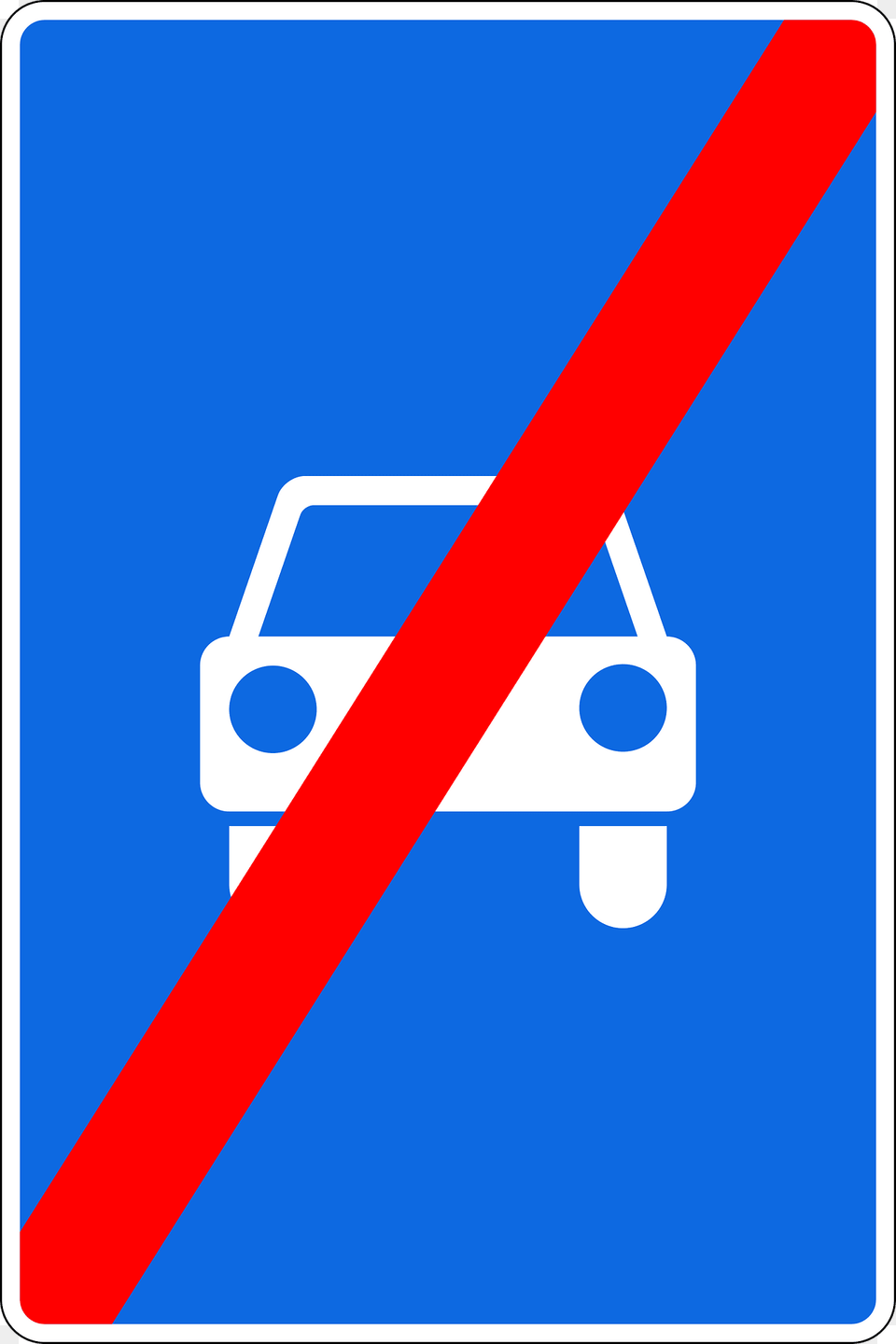 Expressway Ends Sign In Russia Clipart, Symbol, Road Sign Free Transparent Png