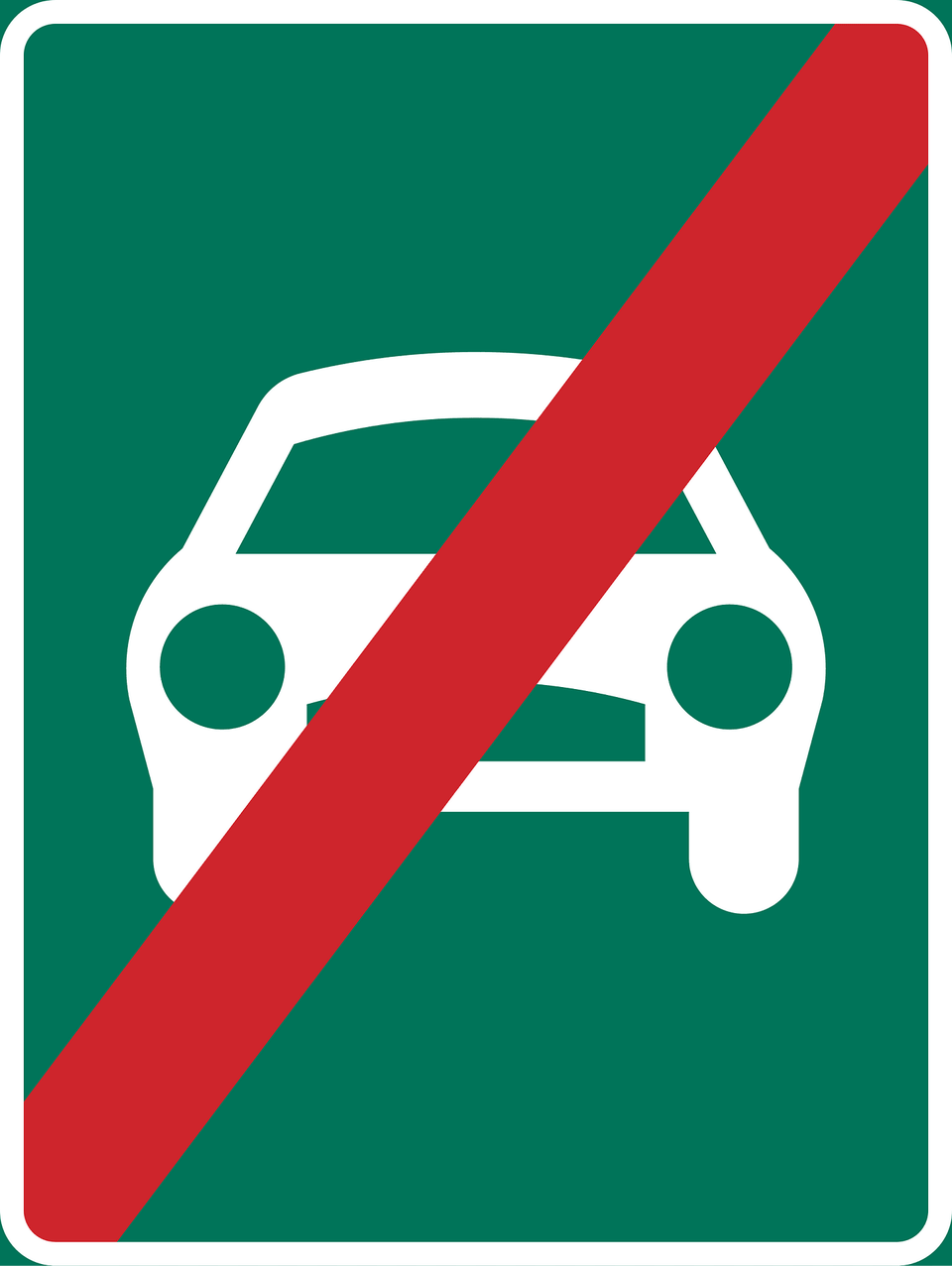 Expressway Ends Sign In Sweden Clipart, Symbol, Road Sign, Dynamite, Weapon Free Transparent Png