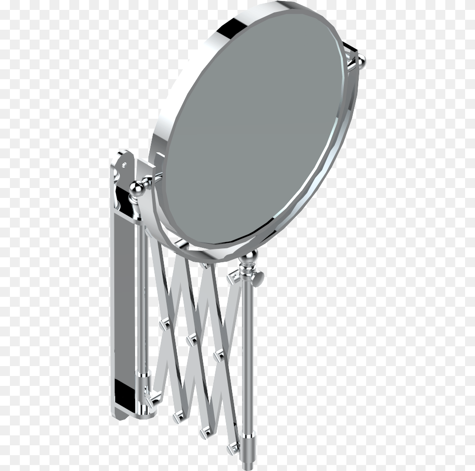 Extendable Shaving Mirror Reversible With 1 Magnifying, Drum, Musical Instrument, Percussion, Smoke Pipe Free Png