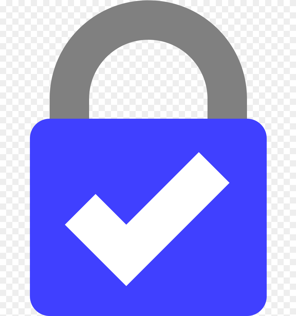 Extended Protection Shackle Check Mark Png