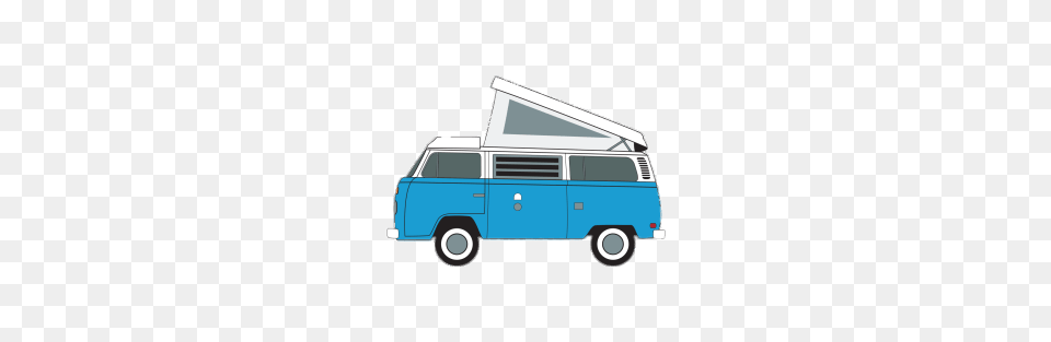 Extended Volkswagen Camper Van Clipart, Caravan, Transportation, Vehicle, Car Png Image