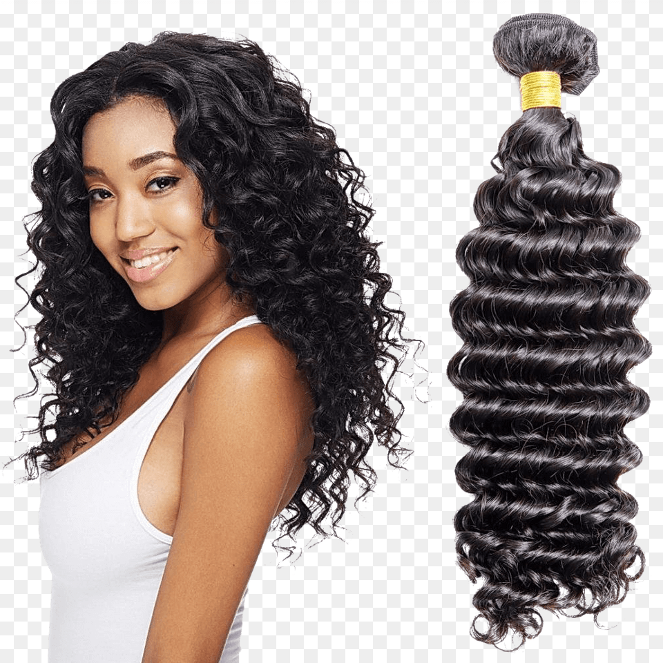 Extension Clip Curly Hair Transparent Artificial Hair Integrations, Person, Adult, Black Hair, Female Png