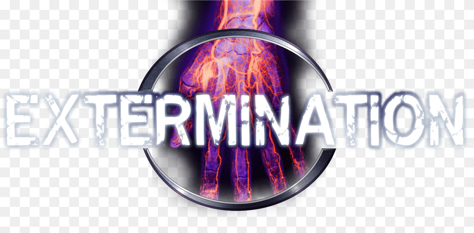 Extermination Logo Extermination, Fire, Flame, Purple Free Png Download