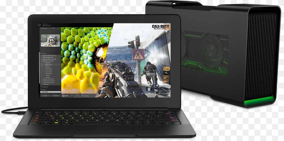 External Graphics Card For Laptop Razer, Computer, Pc, Electronics, Monitor Free Png Download