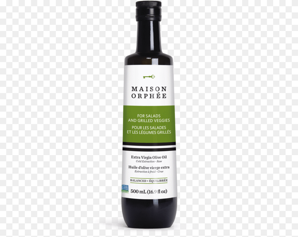 Extra Balanced Virgin Olive Oil Maison Orphee Organic Extra Virgin Olive Oil Delicate, Food, Seasoning, Syrup, Bottle Png Image