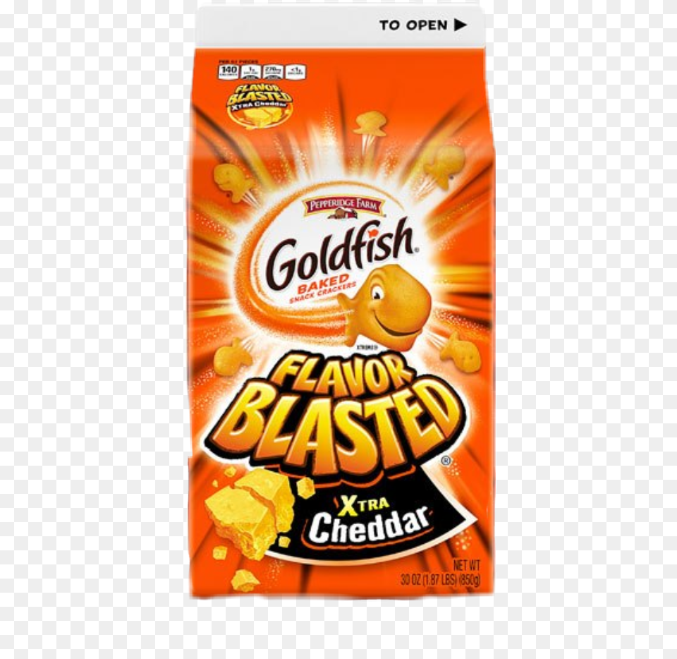 Extra Cheese Goldfish Extra Cheddar Cheese Goldfish, Food, Ketchup, Snack Png Image