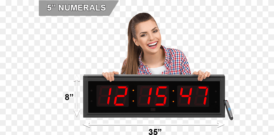 Extra Large Digital Clock, Hardware, Computer Hardware, Digital Clock, Electronics Png Image