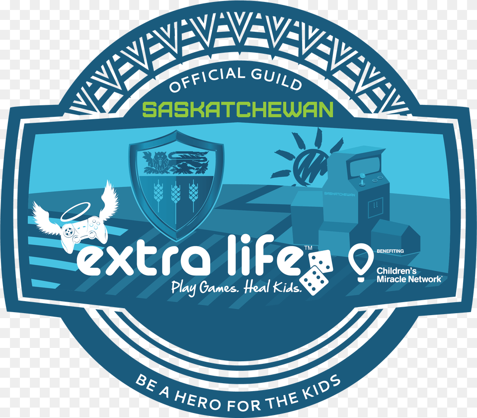 Extra Life Game Day Jim Pattison Extra Life, Logo, Emblem, Symbol, Badge Free Png