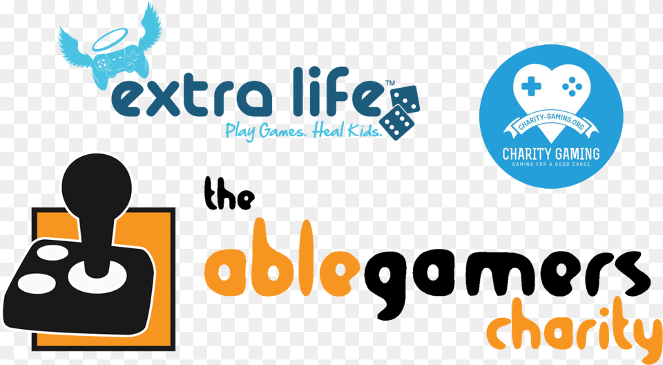 Extra Life Logo Transparent Clipart Charity Gaming, Electronics Png Image