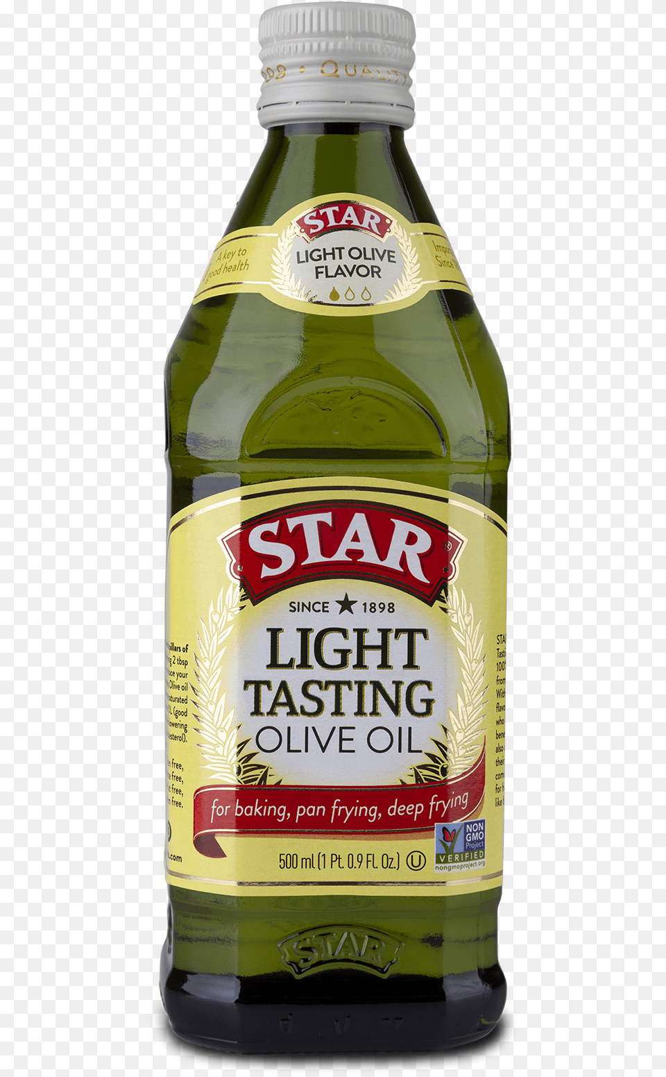 Extra Light Olive Oil Star Olive Oil, Alcohol, Beer, Beverage, Food Free Transparent Png