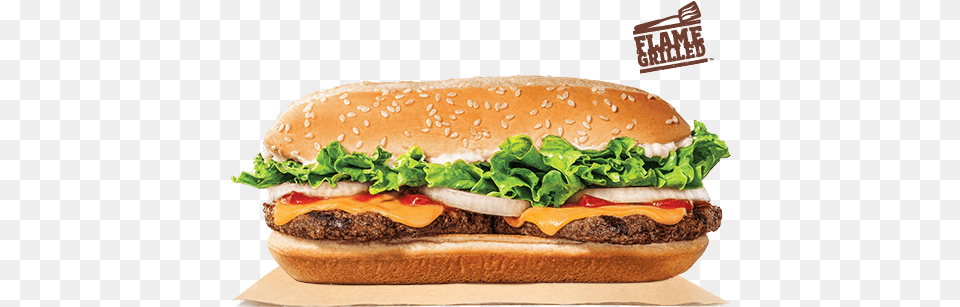 Extra Long Burger King, Food Png