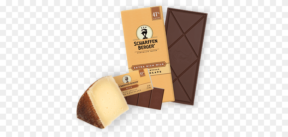 Extra Rich Milk 41 Paired With Manchego Scharffen Berger 62 Percentage Cacao Semisweet, Food, Chocolate, Dessert, Dairy Free Transparent Png