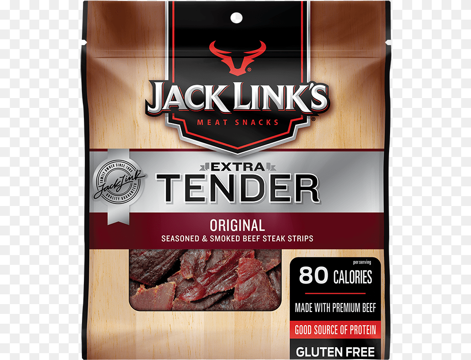 Extra Tender Original Beef Jack Link39s Extra Tender, Advertisement, Poster, Food, Meat Free Transparent Png