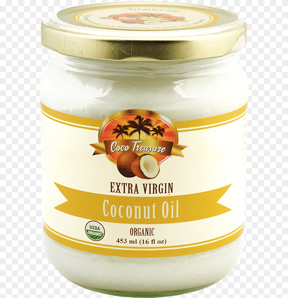 Extra Virgin Organic Coconut Oil Spread, Food, Mayonnaise, Can, Tin Free Png
