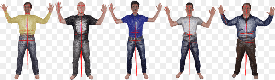 Extracted Anthropometric Measurements For Five Exemplary Gentleman, Hand, Body Part, Person, Pants Free Transparent Png