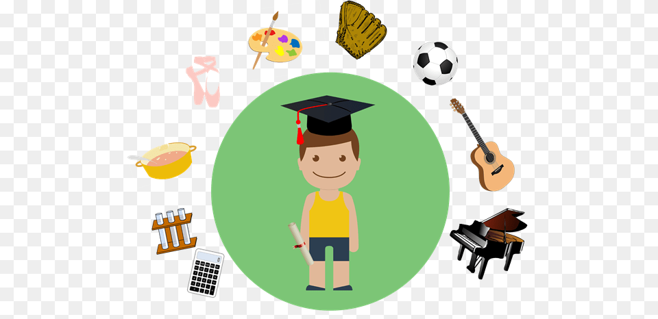 Extracurricular Activites Extracurricular Activities, Graduation, Person, People, Ball Free Transparent Png