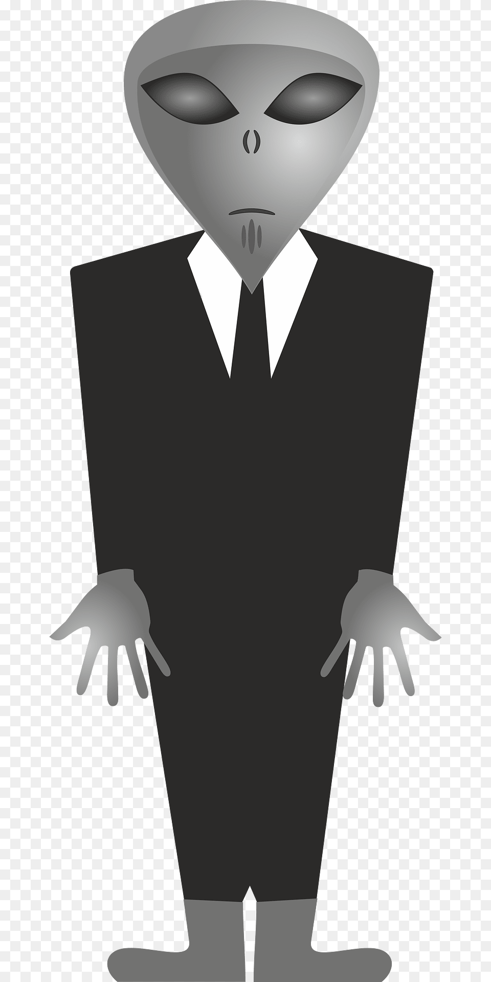 Extraterrestrial Clipart, Alien, Clothing, Formal Wear, Suit Png Image
