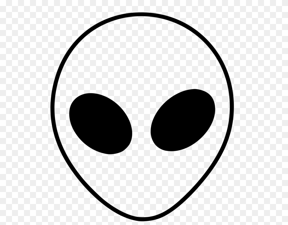 Extraterrestrial Life Drawing Unidentified Flying Object Martian, Gray Free Png Download